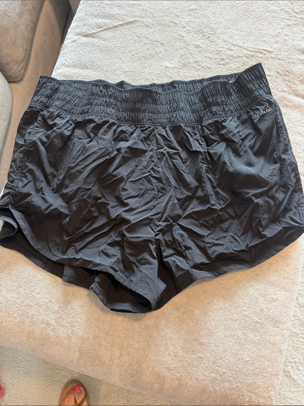 PINK Victoria's Secret Black Women's Athletic Shorts